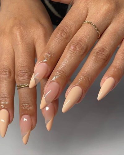 Longs ongles "almond" // Nail art.