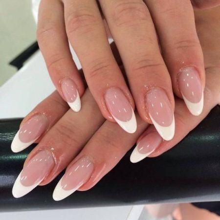Summer Nail Trends You’ll Love to Wear summer nail acrylic nails French manucure ongle amande